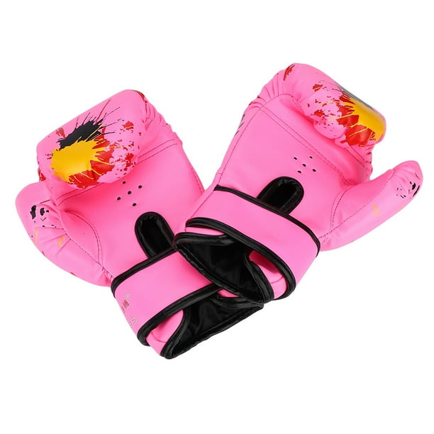 Baby Girls Children Boxing Gloves Punch Training Fight Mitts Grappling Gloves
